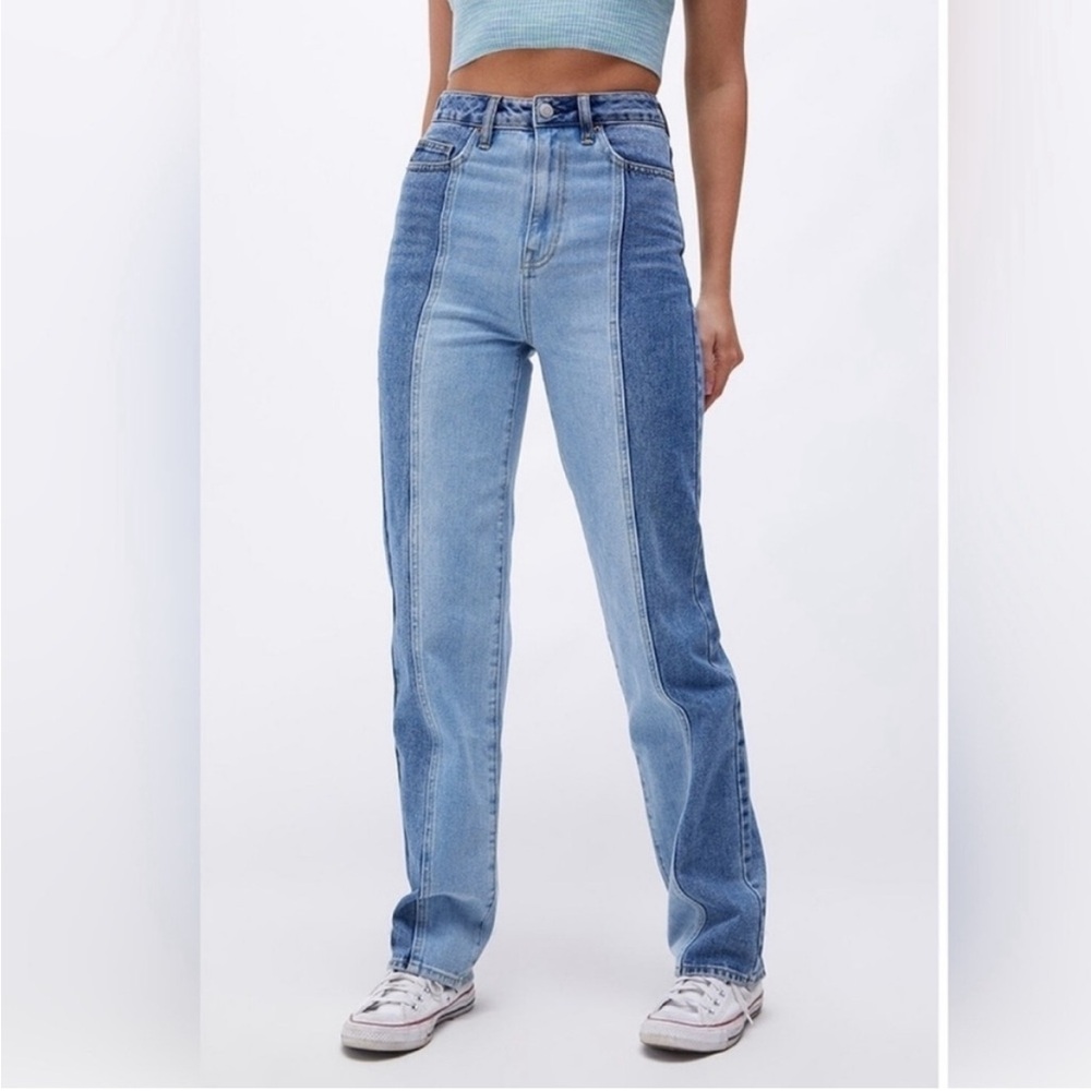 PacSun 90’s Boyfriend Dual-Tone High Rise Jeans